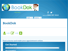 Tablet Screenshot of bookdok.com